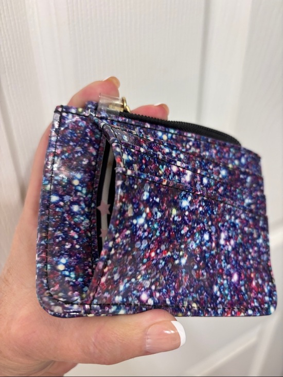 Betsey Johnson cat face card holder/coin purse - Picture 5 of 5